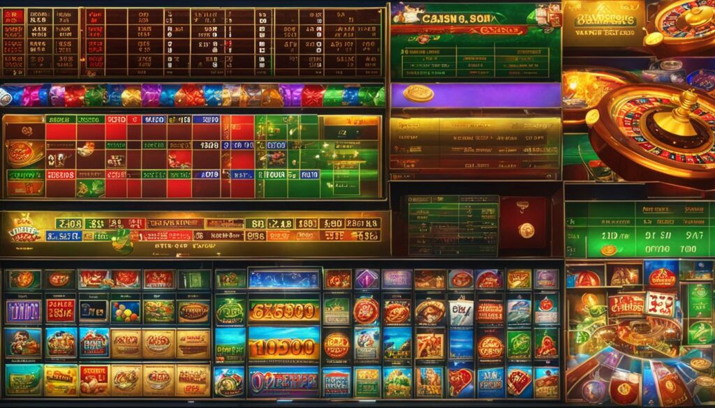 Casino game prices
